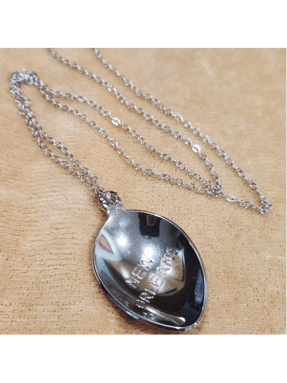 New Orleans Mini Collectors Spoon Pendant Necklace